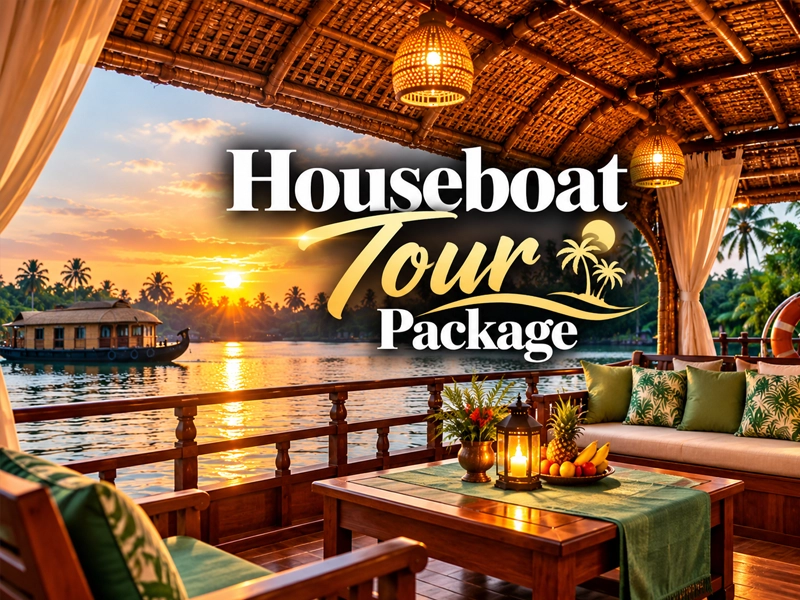 Houseboat tour package through the Nileshwar backwaters and North Kerala